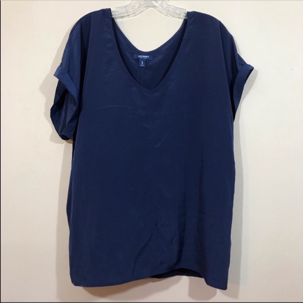 Old Navy XL blouse Navy Blue